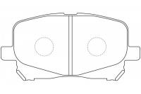 Тормозные колодки передние NIBK PN1448