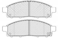 Тормозные колодки передние NIBK PN3809