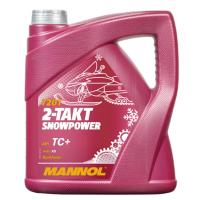 Масло моторное 2-х тактное MANNOL 7201 Snowpower TC TC+ (4 л) синт. MN7201-4