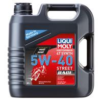 Масло моторное 4-х тактное LIQUI MOLY Motorbike 4T Synth Street Race 5W40 SM; А3-04; МА-2 (4 л) 1685