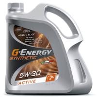 Масло моторное G-ENERGY Synthetic Active 5W30 A3/B4 SL/СF (4 л) синт. 253142405