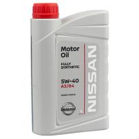 Масло моторное NISSAN Motor Oil 5W40 A3/B4 SL/СF (1 л) синт. KE900-90032
