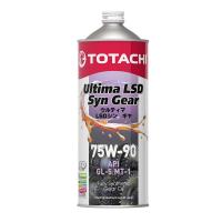 Масло трансмиссионное TOTACHI Ultima LSD Syn-Gear 75W90 GL5 (1 л) G3301