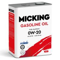 Micking Gasoline Oil MG1 0W-20 SP/RC synth 4л M2117