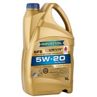 Ravenol 5W-20 Super Fuel Economy SFE A5/B5 SP/GF-5 синтетическое 5л 4014835722552