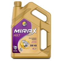 Mirax MX7 5/40 API SL/CF, ACEA A3/B4, VW 502.00/505.00; MB 229.3; GM-LL-A синтетическое 4 л 607025