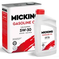 Micking Gasoline Oil MG1 5W-30 SP/RC synth Акция  4л+1л=5л АM2128