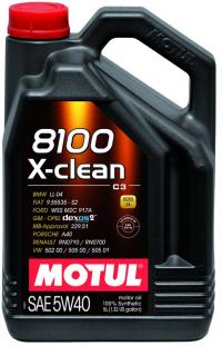 Motul8100 X-clean 5W-40 5