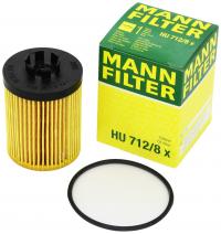 Фильтр масляный MANN HU712/8x