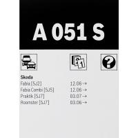 Комплект бескаркасных щёток Bosch Aerotwin A051S 530/530 мм 3397009051 - фото 3