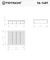   TOTACHI TA-1407 (17801-46060) -  2