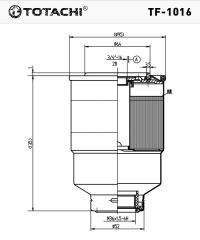   TOTACHI TF-1016 (23303-64010) -  2