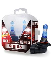 Лампа галогенная 12В HB4 55Вт 110% 2 шт. Sirius Night Way AVS (A78948S)