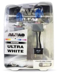  AVS ALFAS Pure-White 6000 H7 12V 85W,  2+2 (T-10) . (A07245S)