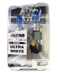   AVS ALFAS Pure-White 6000 H4 12V 75/85W,  2+2 (T-10) . (A07244S)