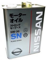 NISSAN STRONG SAVE X SN/GF-5 (KLAN3-05304) 5W-30 4л