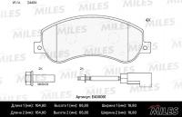 Тормозные колодки передние MILES E400091