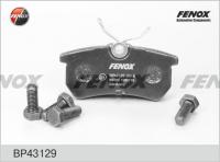 Тормозные колодки задние FENOX BP43129