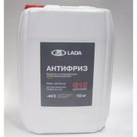 Антифриз АвтоВаз carboxylate G-12 88888100010082 красный 10л