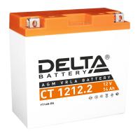 АКБ Мото Delta AGM 12В 14А/ч п.п. ток 155 151x71x146 CT12122