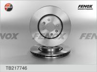 Диск тормозной передний FENOX TB217746