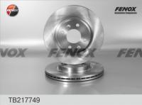 Диск тормозной передний FENOX TB217749