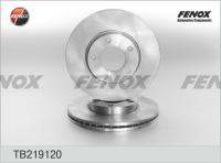 Диск тормозной передний FENOX TB219120