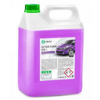 Автошампунь для б/мойки Grass Active Foam Gel  активная пена 6кг