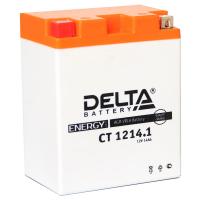 АКБ Мото Delta AGM 12В 14А/ч п.п. ток 165 134x89x164 YB14-BS CT12141