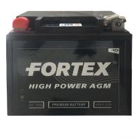 АКБ Мото Fortex AGM 12В 10А/ч п.п. ток 160 150х87х94