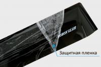 Дефлекторы Voron Glass на боковые стекла ГАЗ 3302 Next 2013-> накладные неломающиеся 2 шт. DEF00489 - фото 2