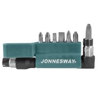 Набор бит Jonnesway 8 пр. 1/4" крест и шлиц S08H208S