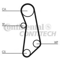 Комплект ремня ГРМ Contitech CT1115K1