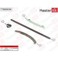 Комплект цепи ГРМ MasterKit Ford Focus II/C-Max 2.0i AODA/AODB 04> без звездочек 77B0003K