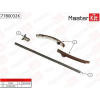 Комплект цепи ГРМ MasterKit TOYOTA Corolla 1.4i-1.6i-1.8i 1ZZ-FE/3ZZ-FE/4ZZ-FE 00- без звездочек 77B0032K