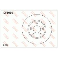 Диск тормозной передний TRW DF8056
