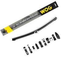 Щетка бескаркасная WOG 14"/350 мм всесезонная