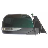 Зеркало боковое Интех УАЗ Патриот 15- правое обогрев повторитель темно-зеленый металлик