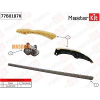 Комплект цепи ГРМ MasterKit Hyundai/Kia Solaris/i35 G4FC 1.6i 14- без звездочек 77B0187K