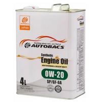 AUTOBACS Engine Oil Synthetic 0W-20 SP/GF-6A 4л A00032424