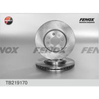Диск тормозной передний FENOX TB219170