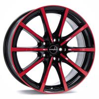  Borbet BL5 Black Red Glossy